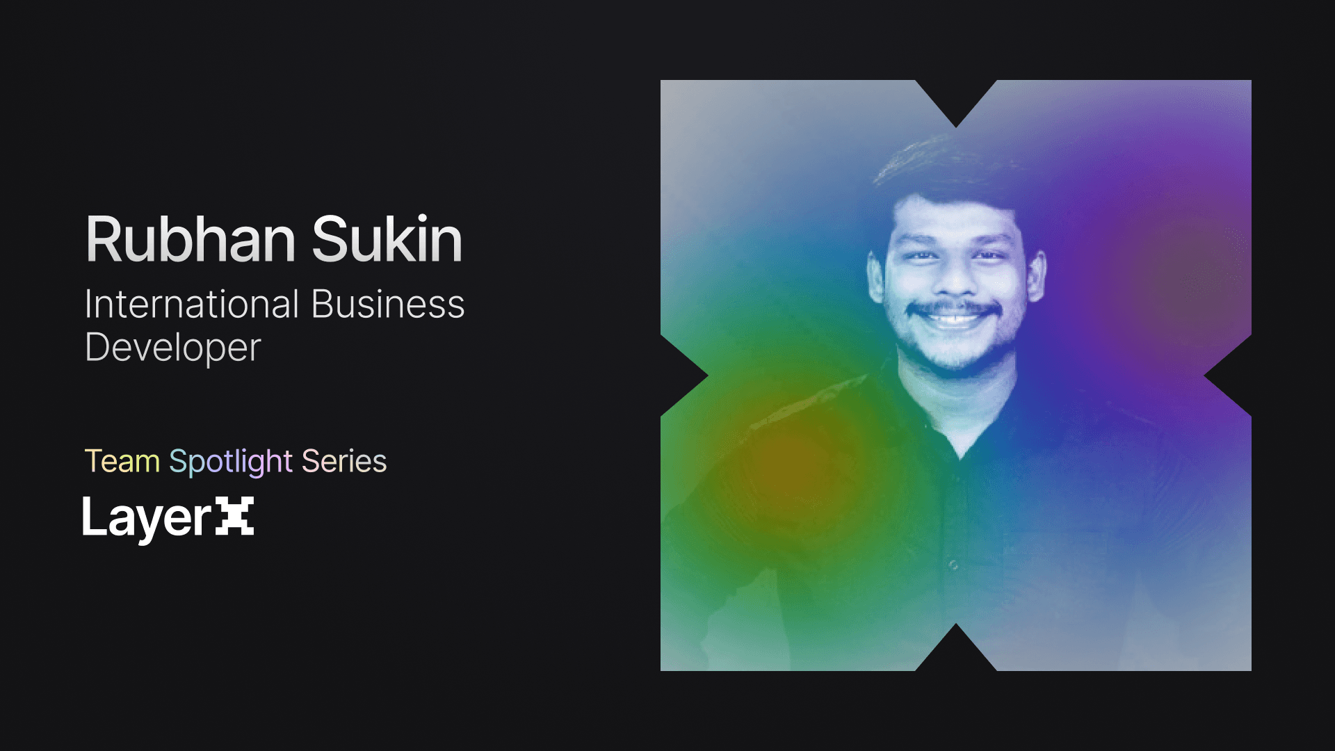 Team Spotlight Series: Meet Rubhan Sukin, Manager of International BD