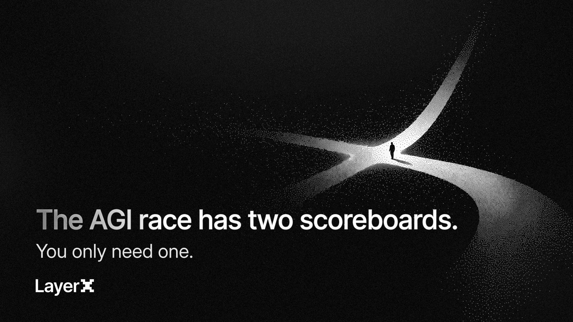 The AGI race has two scoreboards. You only need one.